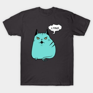 Lying Kitty T-Shirt